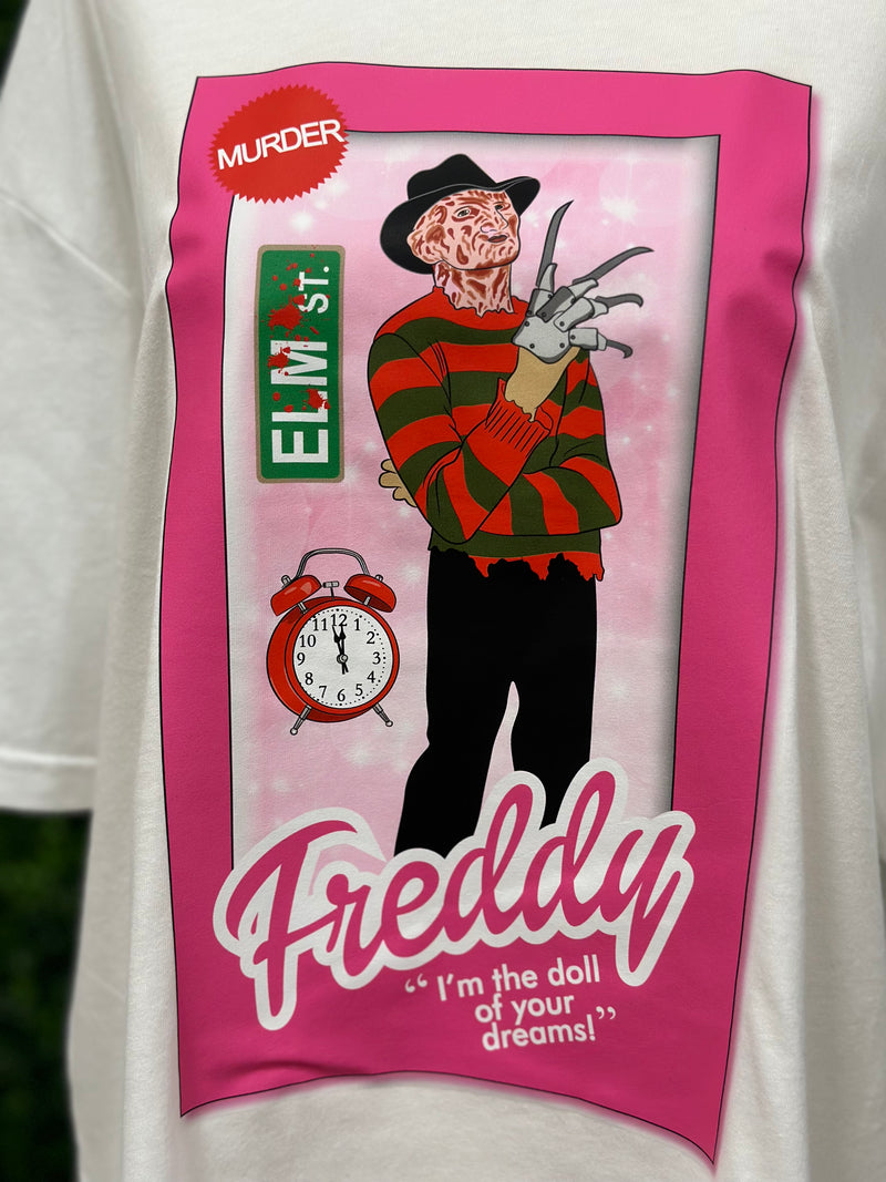 Barbie Horror Icon White Tees
