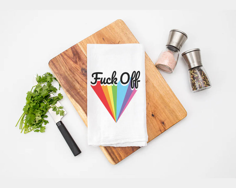 Fuck Off Kitchen Tea Towel