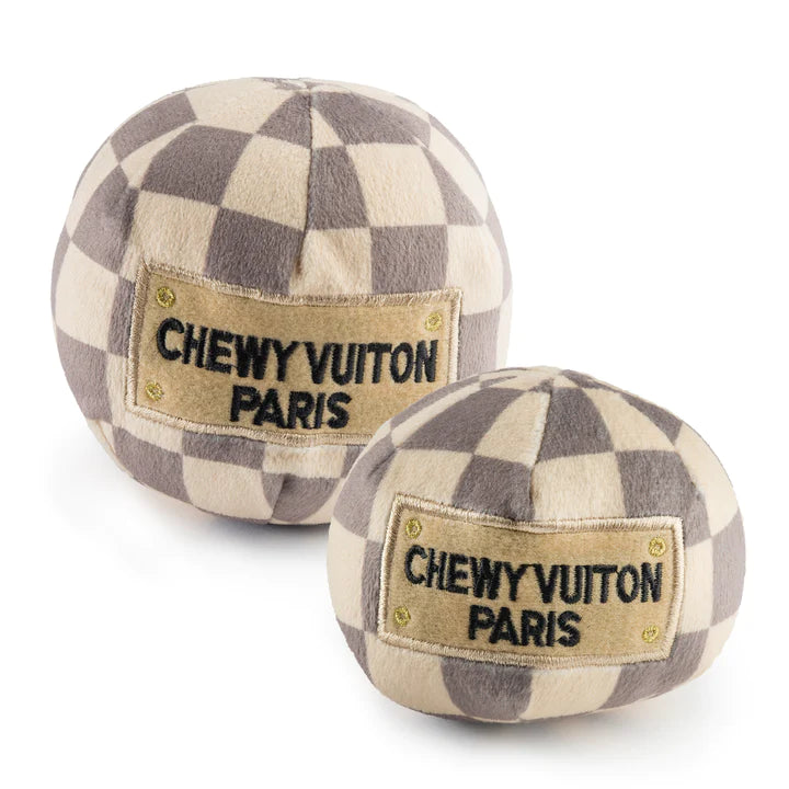 Checker Chewy Vuitton Ball PARODY
