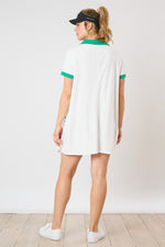 Golf Cart Color Block Mini Dress