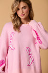 Pink Knockin' Boots Sweater