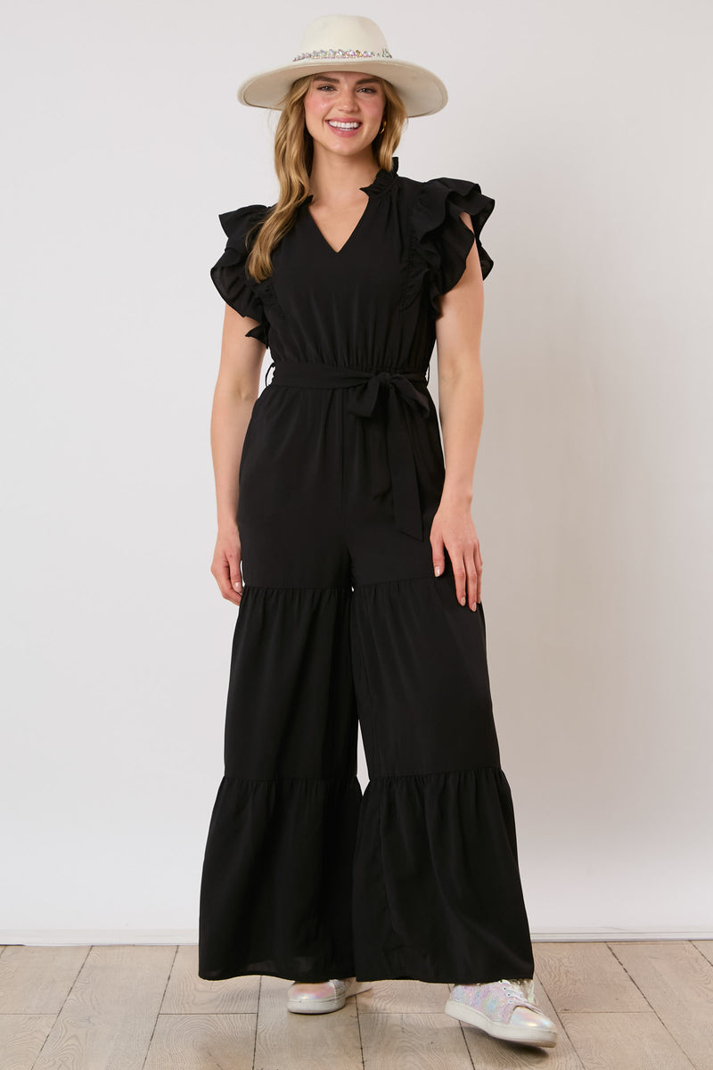Fuchsia Airflow Woven Jumpsuit
