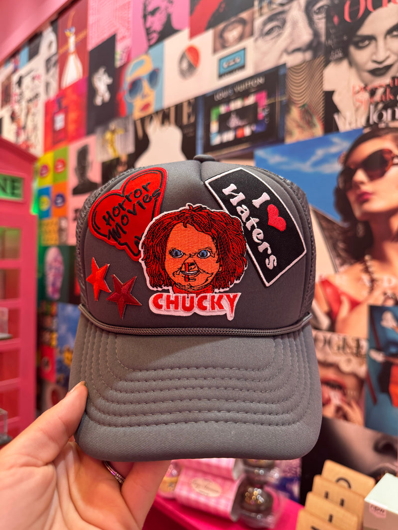 Custom Chucky Halloween Trucker