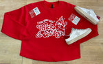 Christmas Tree, Christmas Sweatshirt, Thick and Sprucy