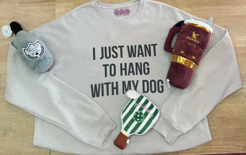 Hang With Dog Luxury Sweatshirt