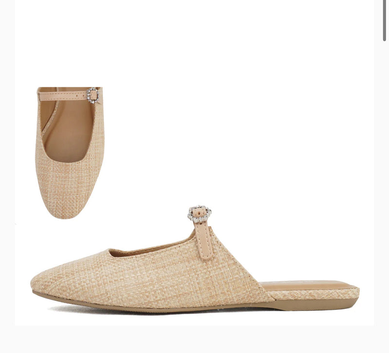 Romero Raffia Sandal