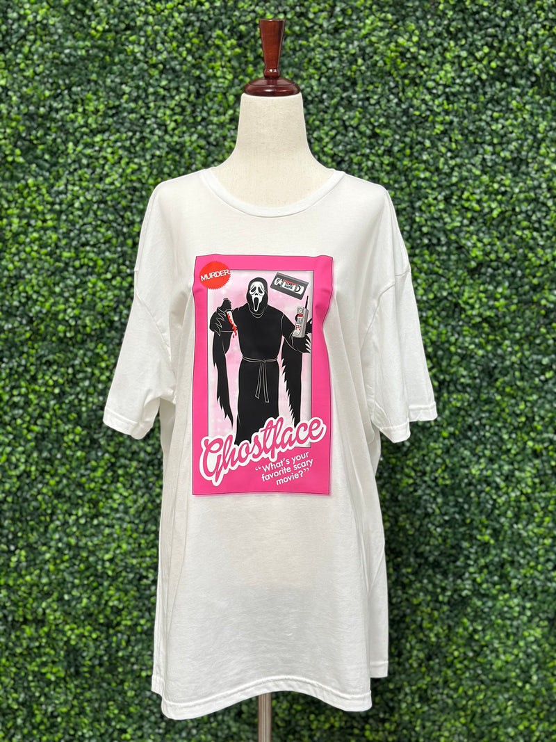 Barbie Horror Icon White Tees