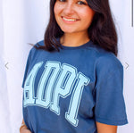 Varsity Sorority Puff Tee