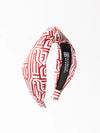 Crimson and White Gameday Headband