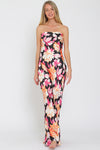 Tube Tie Back Maxi Dress