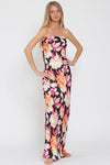 Tube Tie Back Maxi Dress