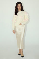 Satin Ribbon Sweater