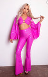 Disco Ring Top and Bell Bottoms