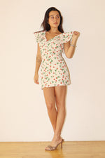 Strawberry Ruffle Shortie Dress