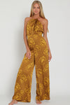 Golden Brown Jumpsuit