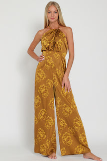 Golden Brown Jumpsuit