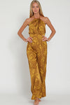 Golden Brown Jumpsuit