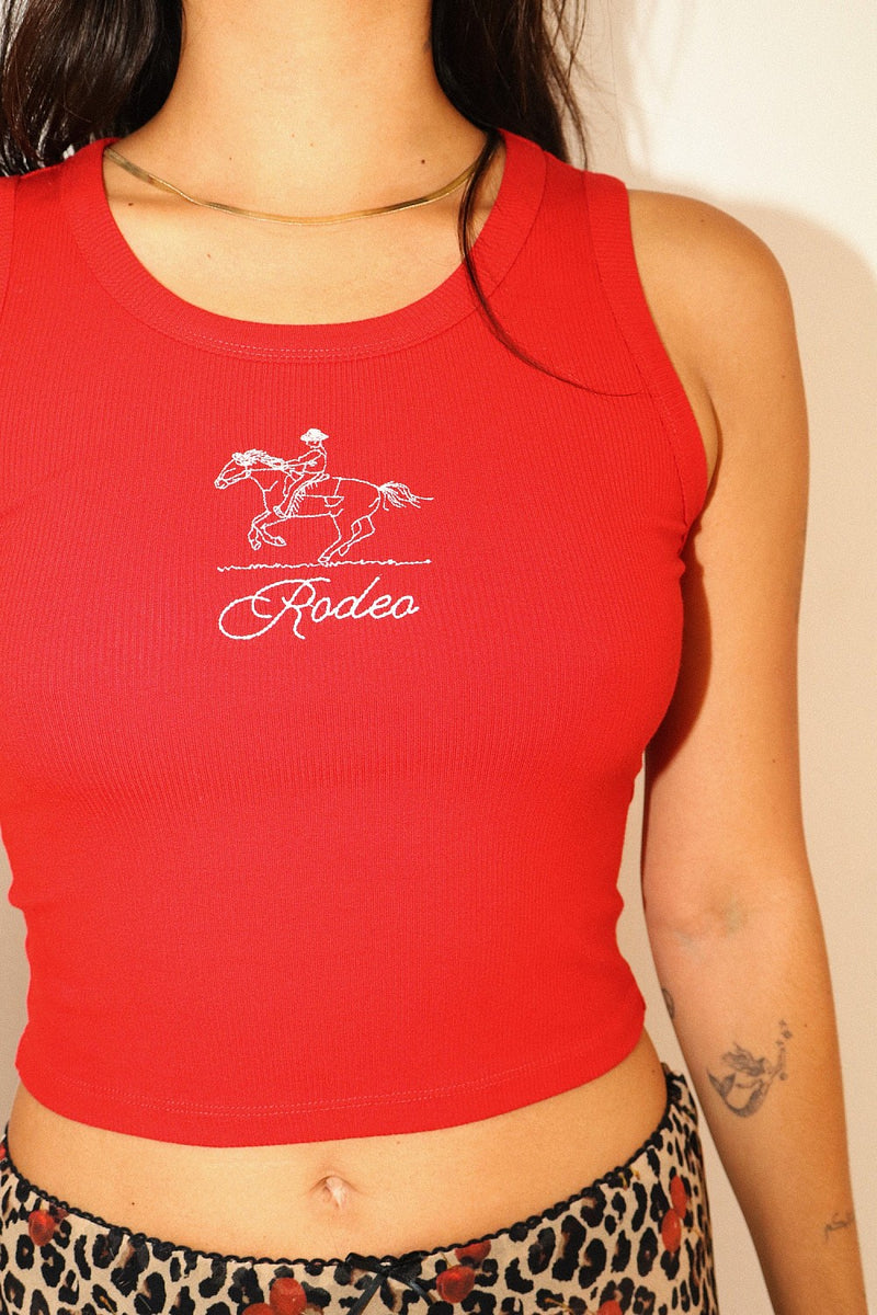 Rodeo Scoopneck Tank Top