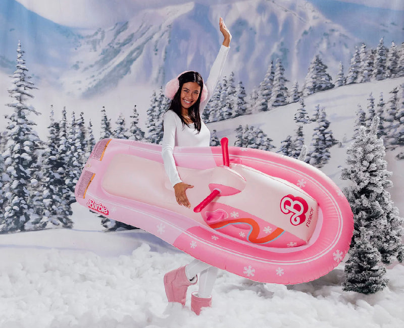 Barbie Snow Sled-Officially Licensed