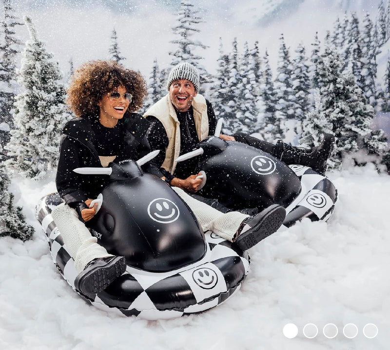 Happy Face Snow Sled