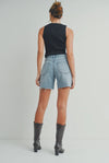 Light Denim Jorts