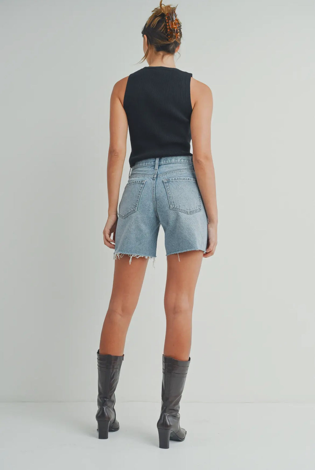 Light Denim Jorts