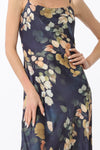 Navy Floral Maxi Dress