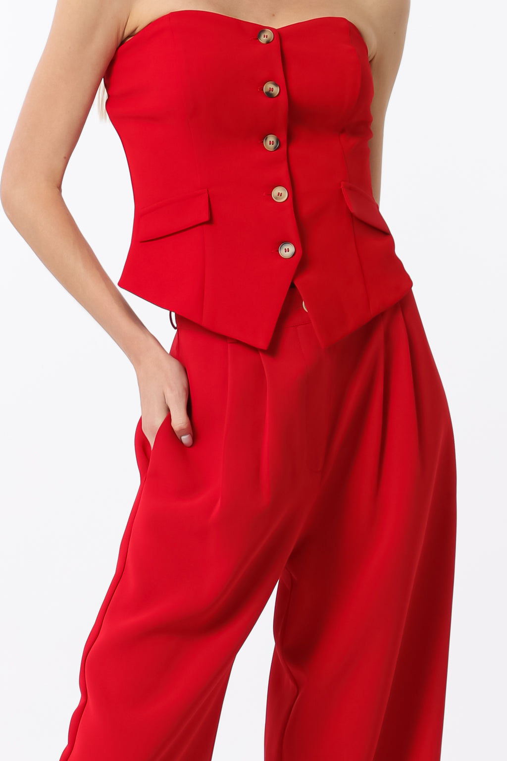 Red Suit SET-SIZES MUST MATCH