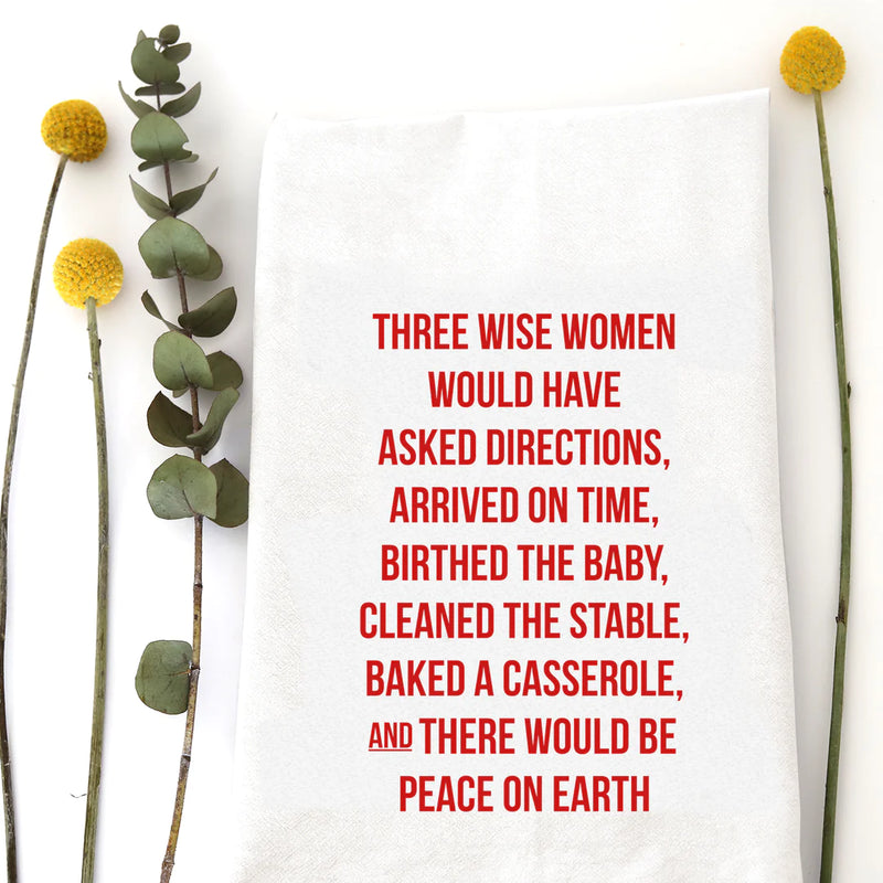 Three Wise Woman Kitchen Towel