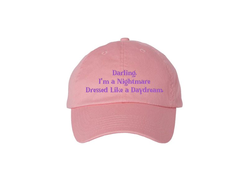 Darling I’m A Nightmare Pink Hat