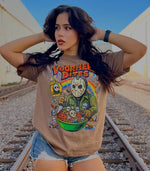 Voorhees Bites Parody Graphic T-Shirt