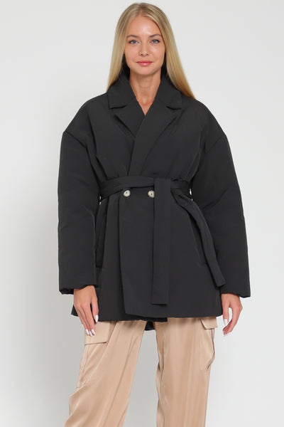 Puffer Wrap Jacket