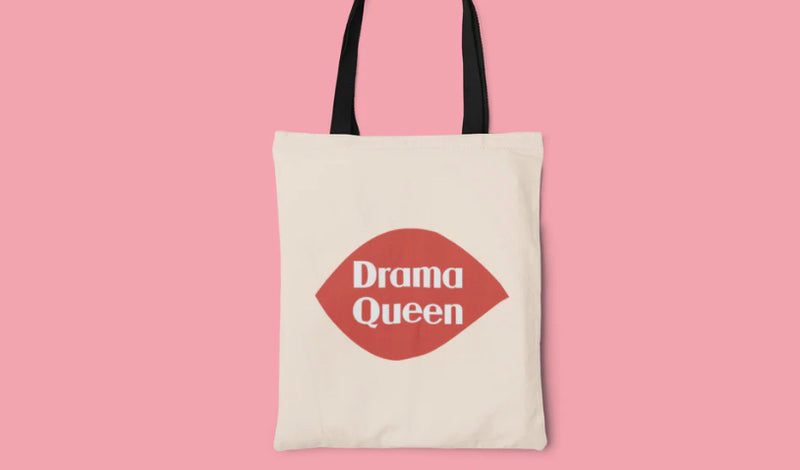 Drama Queen Canvas Bag