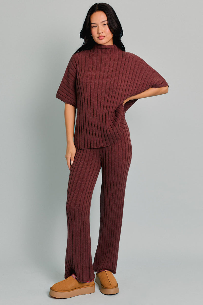 Rib Sweater Top /w Pants SET Sizes MUST MATCH