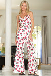 Red Ivory Jumpsuit