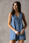 Denim Romper