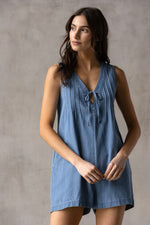 Denim Romper