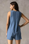 Denim Romper