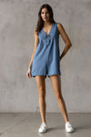 Denim Romper