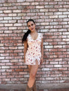 Ivory Floral Mini Dress