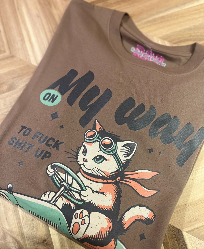 On My Way to .. Graphic T-Shirt