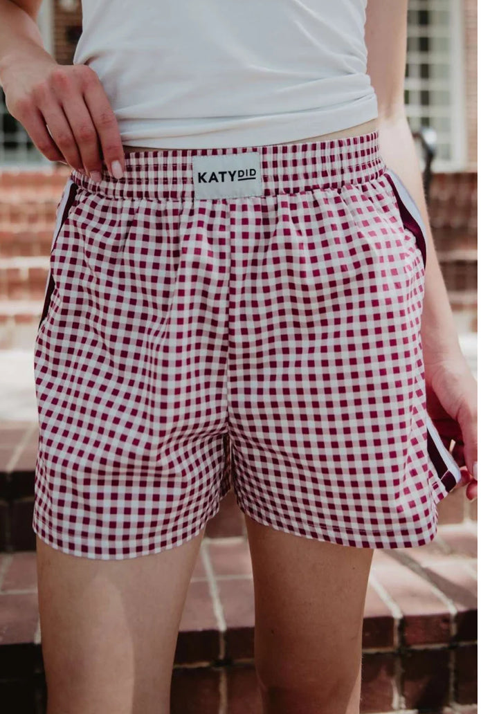 Plaid Boxer Shorts