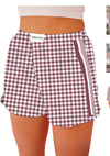 Plaid Boxer Shorts