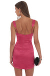 Satin Bodycon Pink Dress