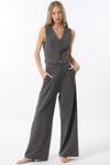 Vest and Wide Leg Pants Suit SET SIZES MUST MATCH