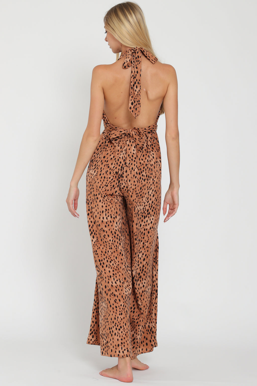 Halter Backless Jumpsuit