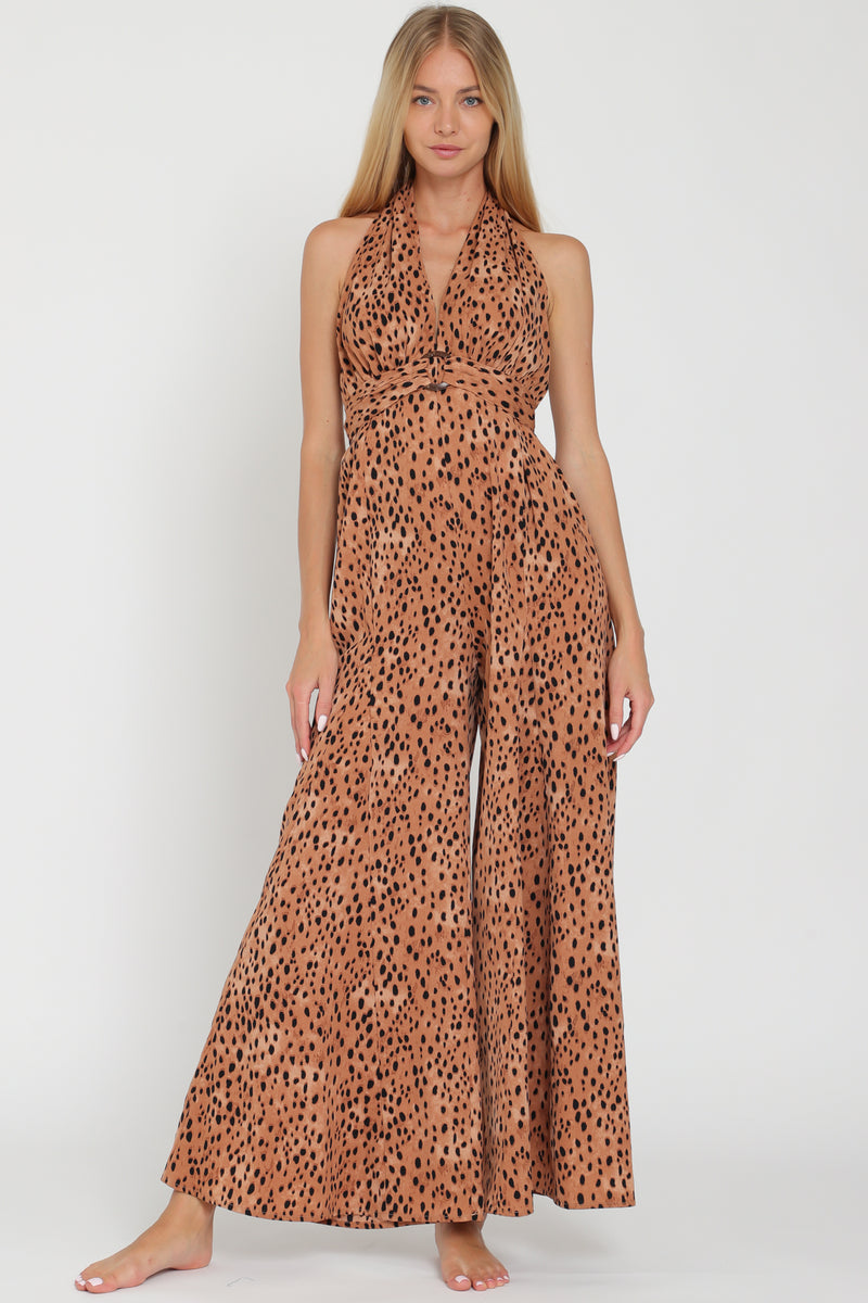 Halter Backless Jumpsuit