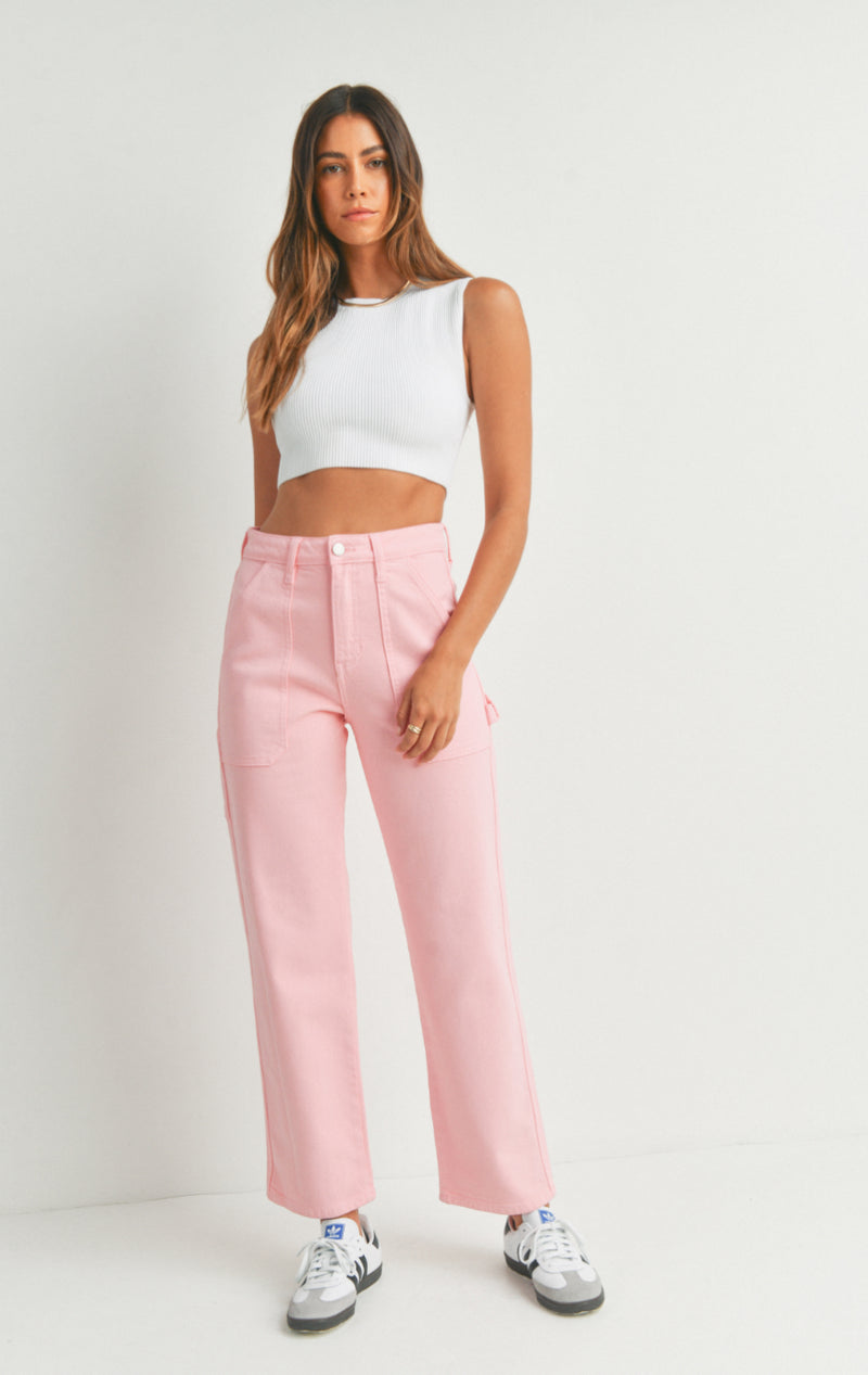 Pink Lemonade Carpenter Jean