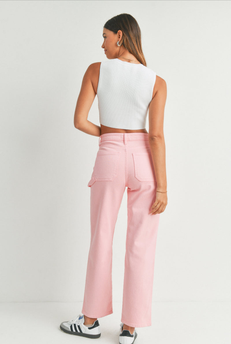 Pink Lemonade Carpenter Jean
