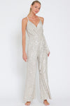 Silver Sequin Jumpsuit